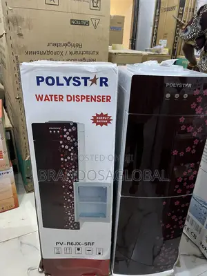 Polystar Water Dispenser With Fridge Pv-R6jx-5rf | Fast Cooling Tech