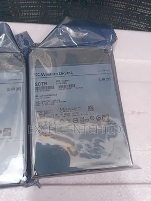 Wd 20tb Sata Hdd Data Centre For Surveillence .