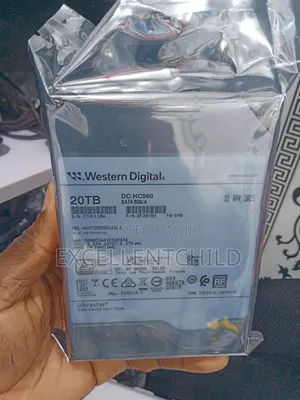 Wd 20tb Sata Hdd Data Centre For Surveillence .