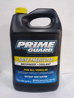 Prime Guard 50/50 Prediluted Antifreeze Coolant - 4l