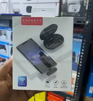 Wireless Dual Noise Cancellation Lapel Microphone for iPhone