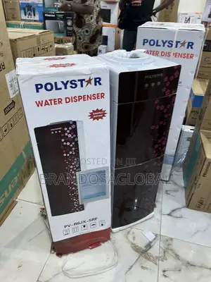 Polystar Standing Water Dispenser Pv-R6jx-5rf Inbuilt Fridge Section