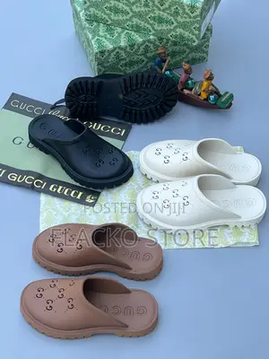 Original Gucci Rubber Mules