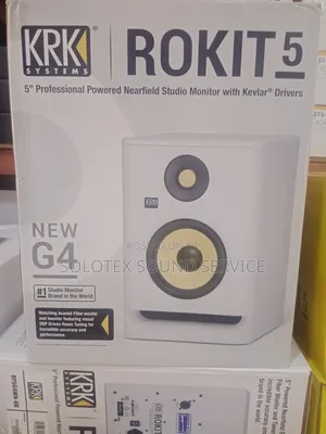 Quality Pair Rokit5 G4 Powered Studio Monitor