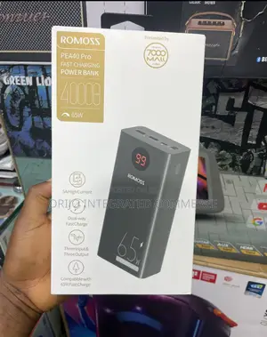 Romoss 40000mah 65w Pea40 Pro Fast Charging Power Bank