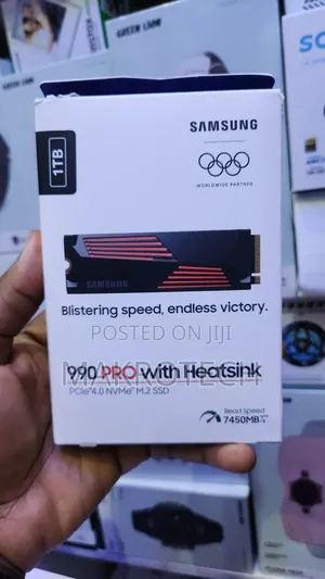 Samsung 990 Pro Ssd 1tb Pcie 4.0 M.2 2280 Internal Ssd, Speed 7450mbps