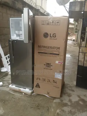 Lg 308l Double Door Refrigerator Gl-G322rlbb - Sleek Spacious