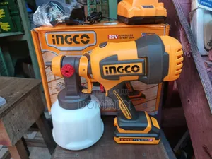 Ingco 20v Cordless Spray Gun (Model Csgli2004 Or Similar).