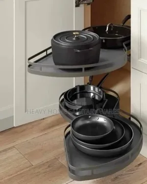 Corner Cabinet Pot Racks