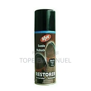 Afre Quality Suede Shoe Spray Polish - Black.,
 