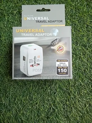 Universal Travel Adapter With Usb Port