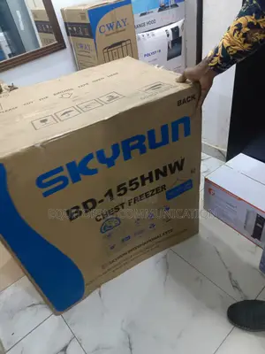 Skyrun Bd-155hnw Chest Freezer - 155l Compact Storage Solution
