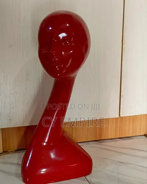 Red Long Neck Mannequin