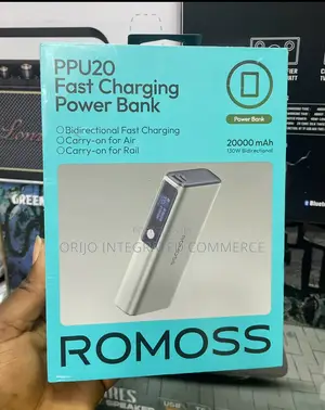 Romoss 20000mah 130w Ppu20 Fast Charging Laptop Power Bank