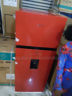 Affordable Hisense Ref 205drb 204l Red Fridge With Dispenser - 1 Year