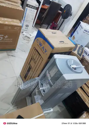 Cway Water Dispenser With Storage Cabinet