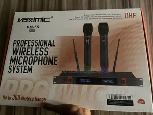 Voximic Vm-55 Professional Wireless Microphone
