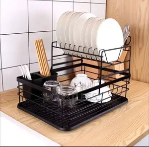 Two-Tier Dish Drying Rack