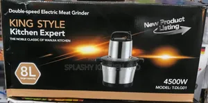 King Style 8litres Stainless Steel Food Processor Pounder