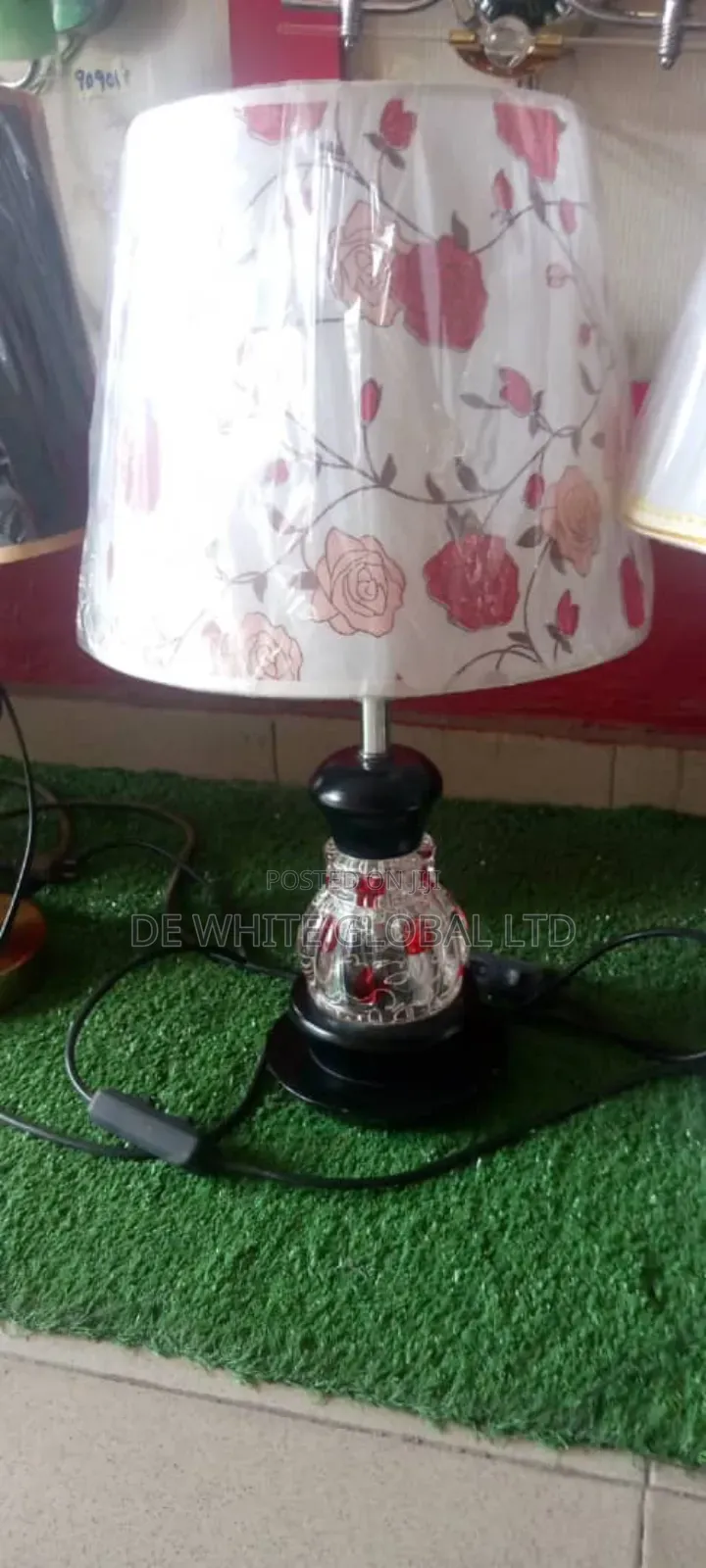 Floral Table Lamp