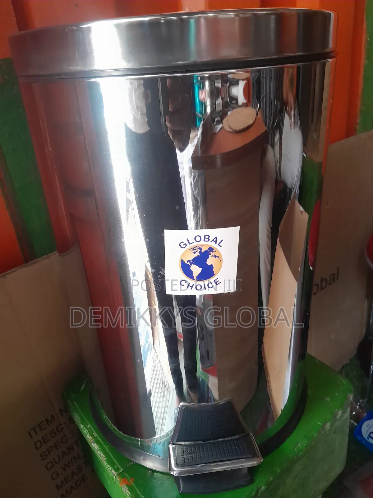 Stainless Pedal Dustbin 20l
