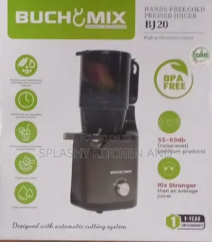 Buchymix Automatic Cold-Press Juicer With Powerful Ac Motor - (Bj20)