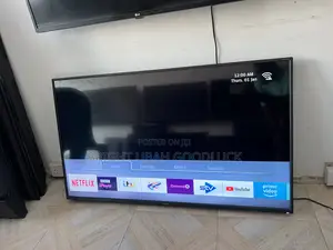 Sharp 50 Inches Full Smart Tv With Mirror Casting Free Netflix Acct