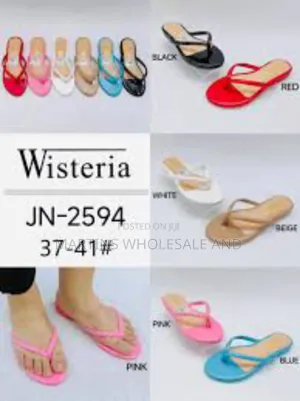 Wisteria Jn-2587 Low-Heel Slippers