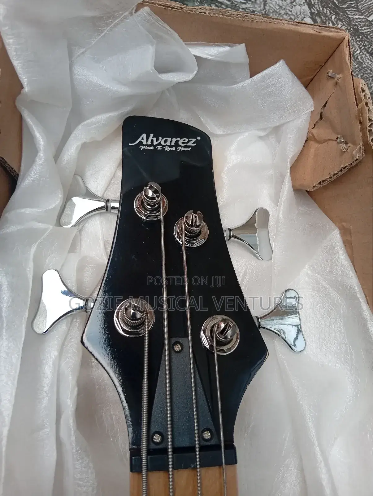 Four Strings Aivarez Passive Bass Guitar
