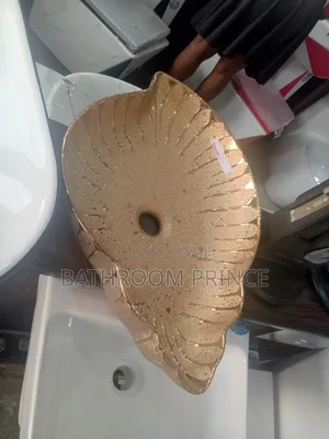 Gold Plated Countertop Basin