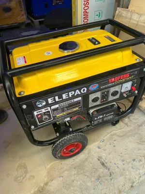 Original Elepaq 4.5kva Generator With One Year Warranty Available