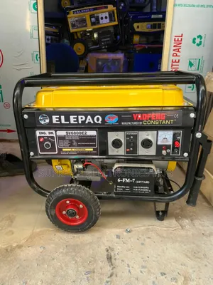 Sv6800e2 4.5kva Elepaq Constant Generator With Key Start 100% Copper