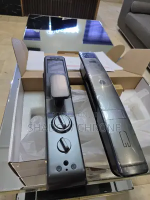 Modern Intelligent Lock With Sleek Mirror Finish