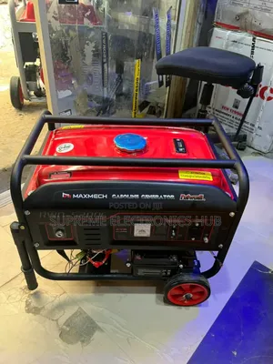 || 4.5kva Maxmech Generator {Can Power 1 Ac} ||