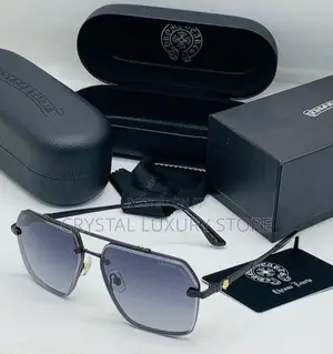 Chrome Hearts Quality Luxury Men Sunglasses