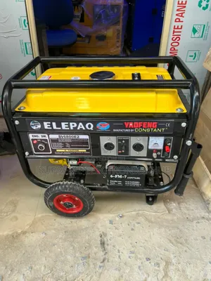 Elepaq 100% Copper 4.5kva Generator Which Comes With 1 Year Warranty
