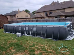 Intex Ultra XTR Frame Rectangular Swimming Pool Set 32ft by 16ft by 52