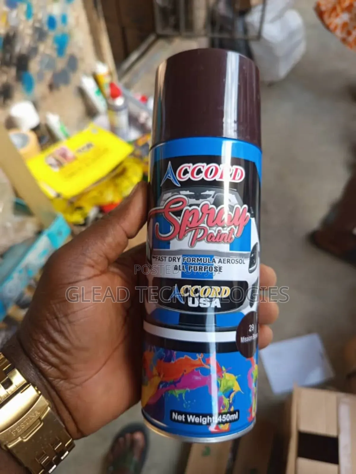 Accord Spray Paint