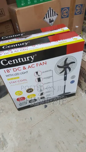 Century 18" Ac/Dc Energy Saving Non Rechargeable Fan