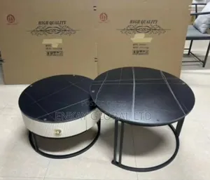 Imported Center Table and Side Stool