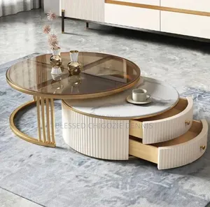 Marble Center Table With Extension