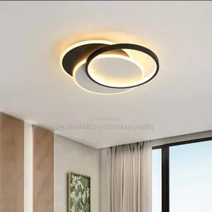 Simple Round Square Home New Modern Led Chandelier Dimming Lights Livi