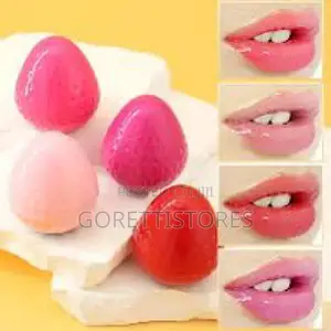 Cute Strawberry Shape Lip Balm