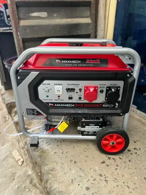 12/12.5kva Capacity Maxmech Rfs15000et Generator [With Three Phase]