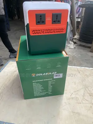 Cola 1000 Pro + Lithium Battery Solar Generator Built With 300watts