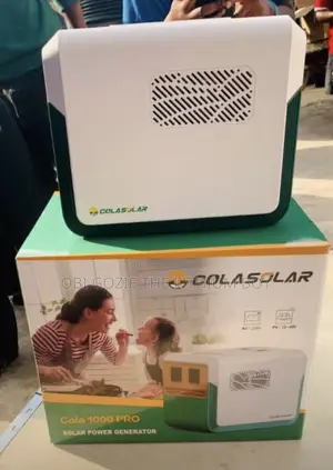 Cola 1000 Pro + Lithium Battery Solar Power Station Generator