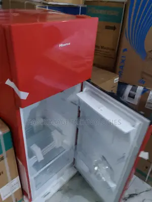 Hisense Ref 205drb 204l Red Top Freezer Fridge - No Frost Dispenser!