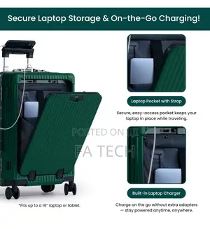 Celebrity Luggage Pro – Power, Style Smart Travel In One