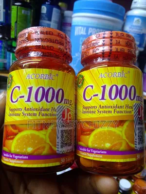 Acorbic Vitamin C 1000mg X 30 Tablets