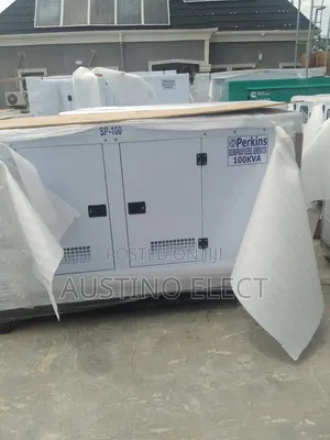 2years Warranty Perkins 100kva Soundproof Generator